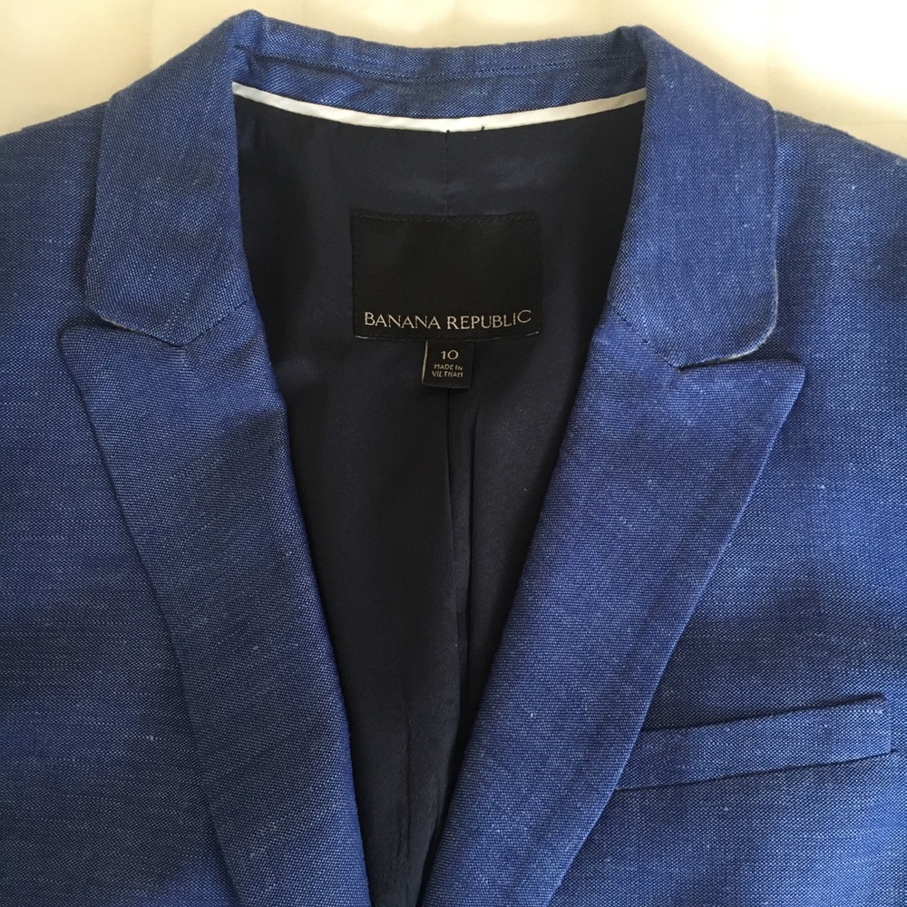 Chambray Blazer - image 3